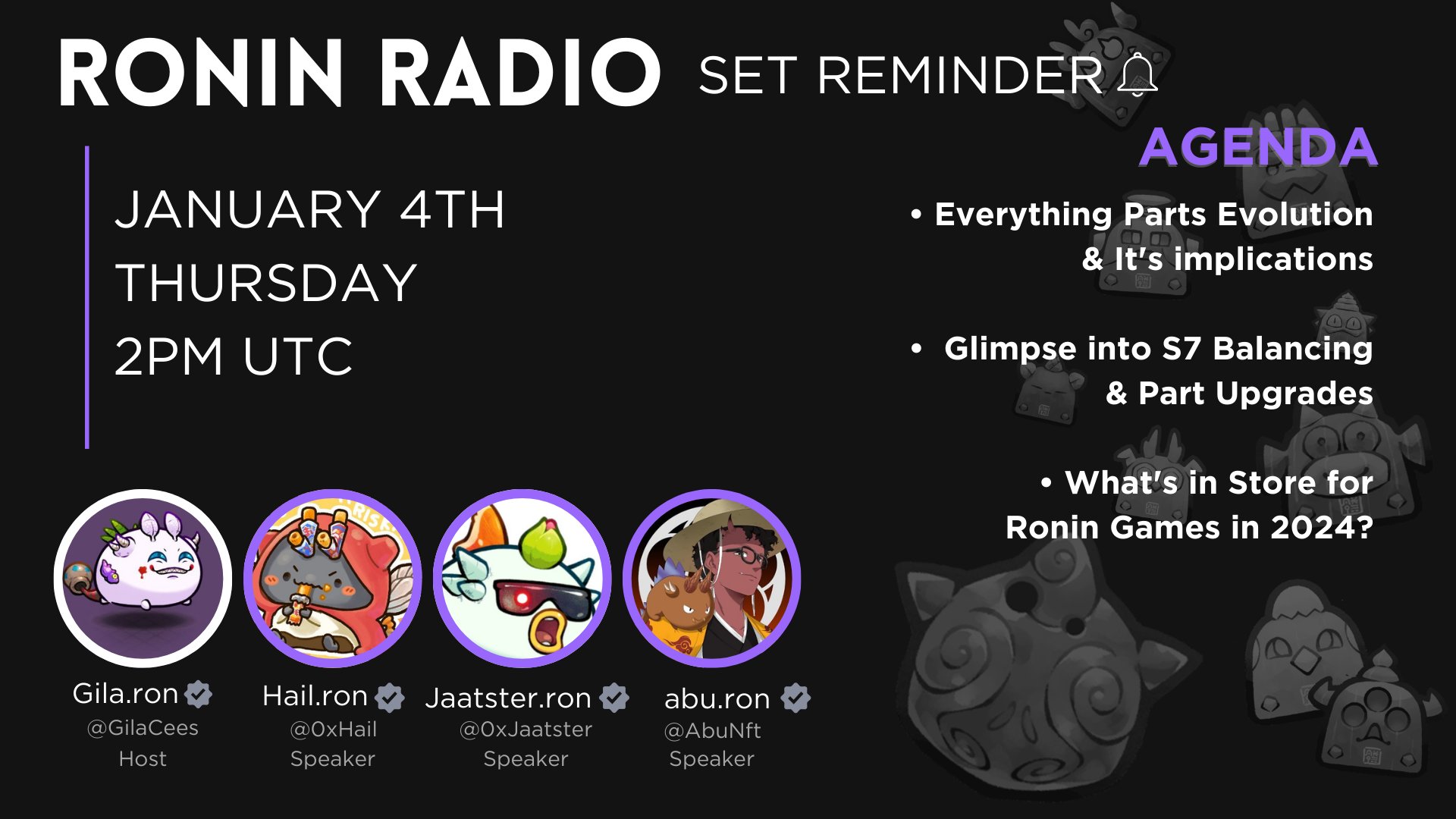 The Ronin Radio - Jan 04, 2024